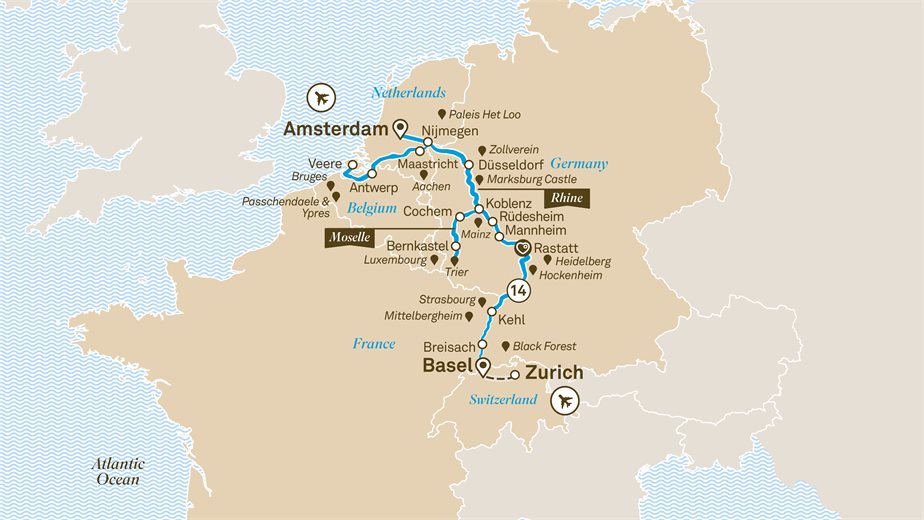Romantic Rhine & Moselle