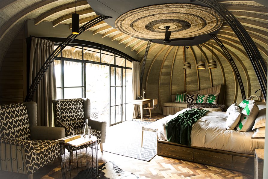Bisate Lodge eco luxury lodge Africa