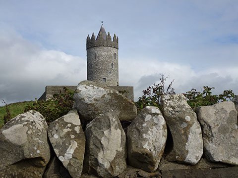 One of many castles seen on the trip