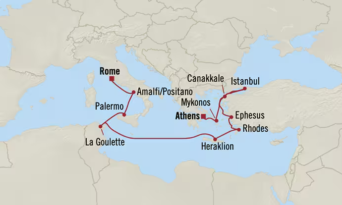 Greco-Roman Oceania Cruises