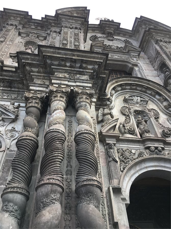 Spanish Building architecture Quito Galapagos Islands