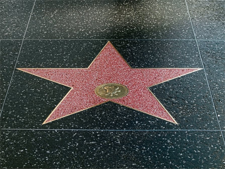 Star on the Hollywood walk of fame