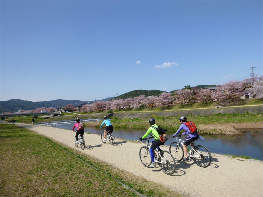 Cycle tour Kyoto Japan
