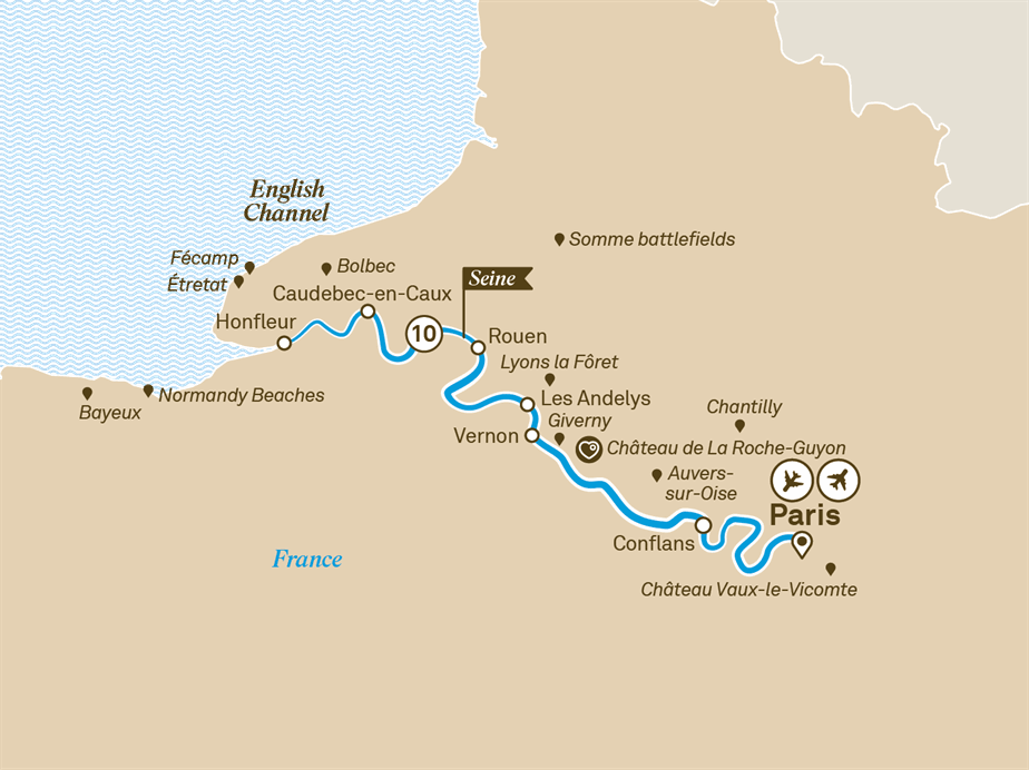 Normandy and Gems of the Seine