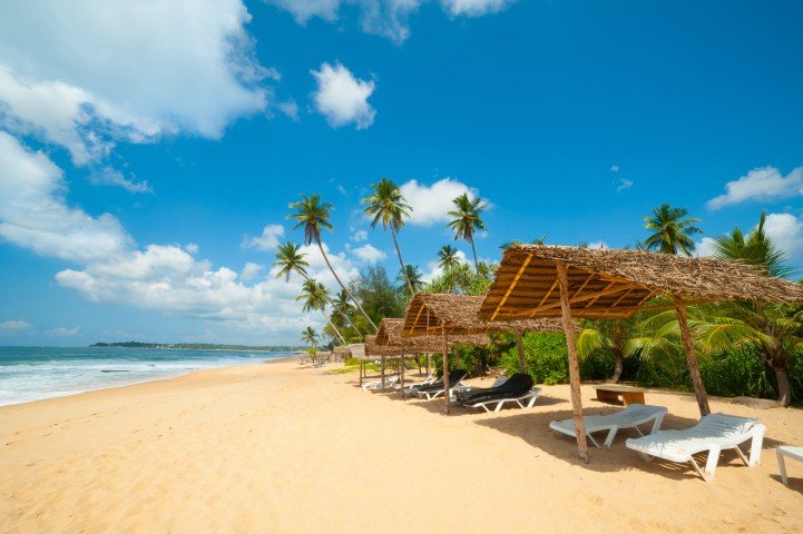 Sri Lankan beach 