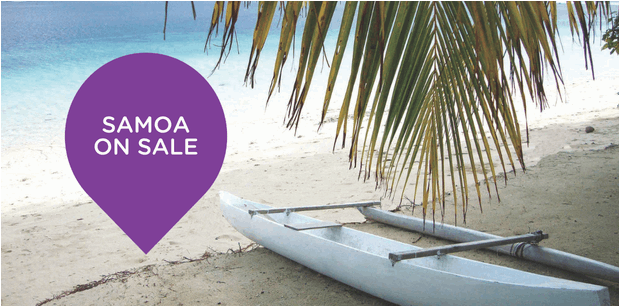Air NZ International Sale Samoa