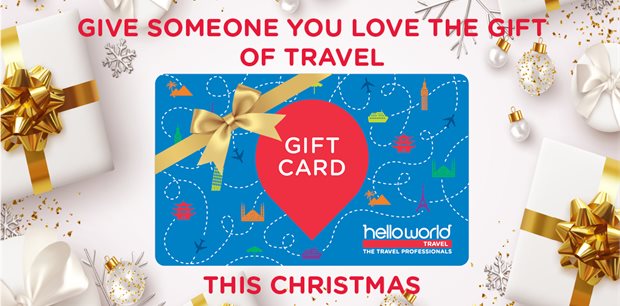 Gift Card with helloworld Travel