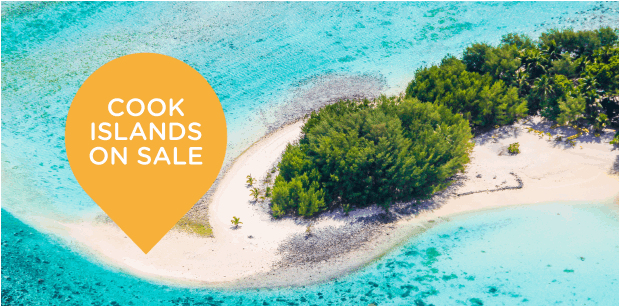 Air NZ Islands & Tasman Sale Feb 26 - Cook Islands