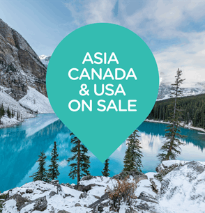 Asia, Canada & USA on Sale