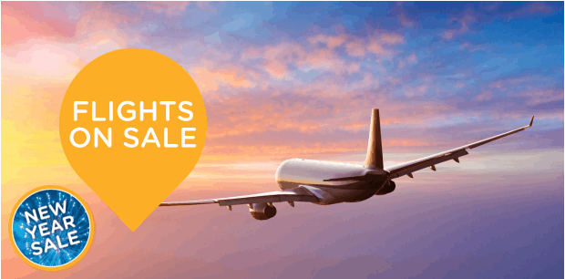 New Year Sale 2026 - Flights
