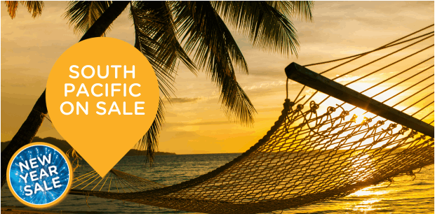 New Year Sale 2026 - South Pacific