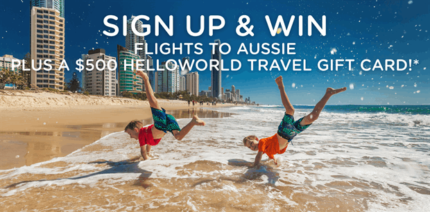 Helloworld Travel Ormiston Opening Sign Up & Win Helloworld Travel Ormiston Opening Sign Up & Win