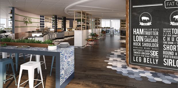 P&O's Food Revolution: The Pantry