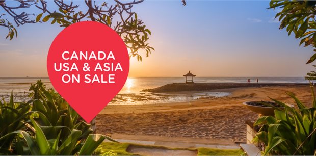 Canada, USA & Asia On Sale - Nov 25