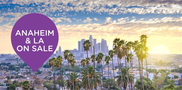 Anaheim & LA On Sale - Nov 25 Anaheim & LA On Sale - Nov 25