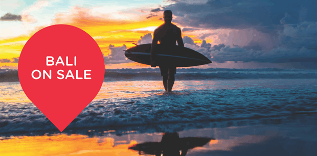 Qantas Global Sale Bali Aug 25