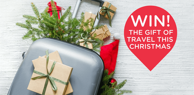 WIN the Gift of Travel this Christmas!