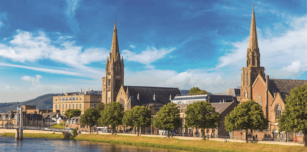 7 Day/6 Night Tale of 2 Cities: Edinburgh & Inverness by Rail