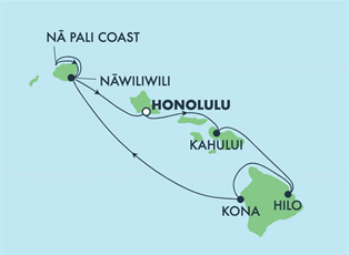 America, Hawaii: Inter-island ex Honolulu roundtrip