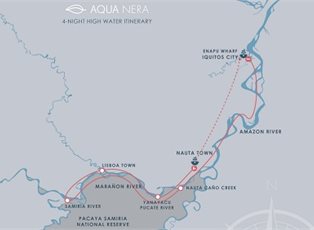 Aqua Nera, Amazon River Explorer (High Water) ex Iquitos Return
