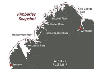 True North, Kimberley Snapshot ex Broome to Wyndham