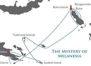 True North, Mystery of Melanesia ex Cairns Return