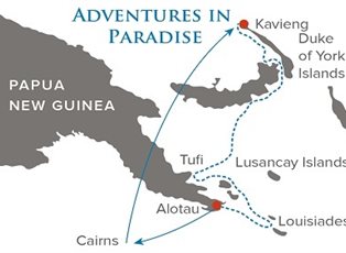 True North, Adventure in Paradise ex Cairns Return