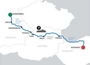 Avalon Envision, The Legendary Danube ex Nuremberg to Budapest