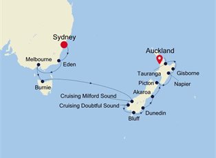 Silver Muse, 16 Nights Australia & New Zealand ex Sydney to Auckland