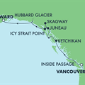 Norwegian Jewel, 7 Night Alaska: Hubbard Glacier &amp; Skagway ex Vancouver, BC. Canada to Seward, Alaska