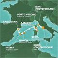 Azamara Onward, 9 Night Islands Of The Med Voyage ex Rome (Civitavecchia), Italy to Barcelona, Spain