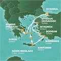 Azamara Journey, 10 Night Greece &amp; Turkey Voyage ex Athens (Piraeus) Greece to Istanbul, Turkey