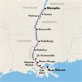 American Splendor, Lower Mississippi River Cruise ex Memphis to New Orleans