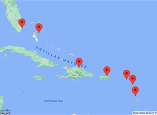 Mariner, 10 Nights A Caribbean Holiday ex Miami Return