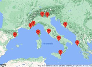 Navigator, 10 Nights Cliffs, Coasts & Culture ex Venice (Trieste) to Monte Carlo