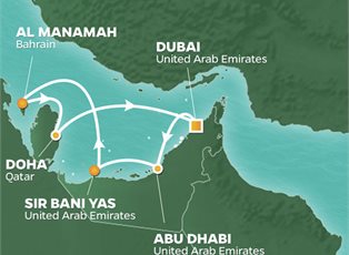 Azamara Pursuit, 8 Night Arabia Intensive Voyage ex Dubai, UAE Return