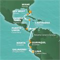Azamara Journey, 16 Night Colombia, Ecuador &amp; Peru Voyage ex Miami, Florida USA to Callao (Lima) Peru