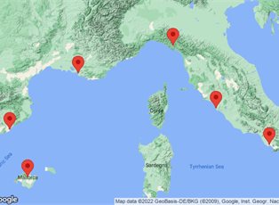 Oasis of the Seas, 7 Night Spain, France & Italy ex Rome (Civitavecchia), Italy Return