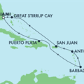 Norwegian Breakaway, 9 Night Caribbean: Puerto Rico, Great Stirrup Cay &amp; Dominican Republic ex Miami, Florida USA Return