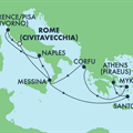 Norwegian Epic, 9 Night Greek Isles &amp; Italy: Santorini, Athens &amp; Naples ex Rome (Civitavecchia), Italy Return