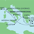Norwegian Epic, 11 Night Greek Isles &amp; Italy: Santorini, Athens &amp; Florence ex Rome (Civitavecchia), Italy Return