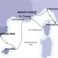 Seabourn Sojourn, 7 Night The Calanques &amp; Riviera Gems ex Monte Carlo, Monaco to Barcelona, Spain