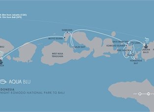 Aqua Blu, Bali & Komodo National Park ex Labuan Bajo to Benoa