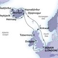Seabourn Sojourn, 14 Night Icelandic Intrigue ex Dover, England Return