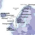 Seabourn Sojourn, 21 Night Norwegian Fjords &amp; South Iceland ex Dover, England to Reykjavik, Iceland