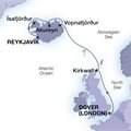 Seabourn Sojourn, 7 Night North Iceland Fjords ex Reykjavik, Iceland to Dover, England