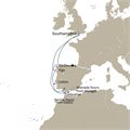 Queen Victoria, 11 Nights Atlantic Coast Adventure ex Southampton, England, UK Return