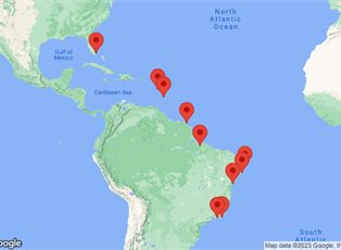 Mariner, 17 Nights Escape & Delight In Brazil ex Miami to Rio de Janeiro