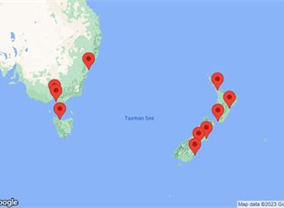 Explorer, 15 Nights Aussie Bites & Kiwi Sights ex Sydney to Auckland