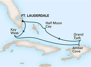 Zuiderdam, 7 Night Tropical Caribbean Holiday ex Ft Lauderdale (Pt Everglades), USA Return